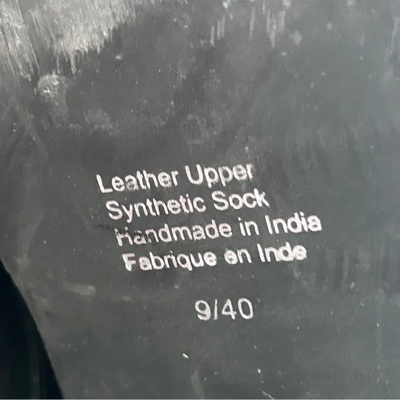 Jeffrey Campbell Zephyr Boot Size 9 Black Leather Lace-up Ankle Boots - Picture 10 of 11